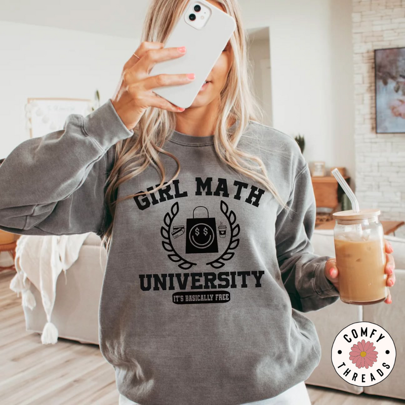 Girl Math - Black