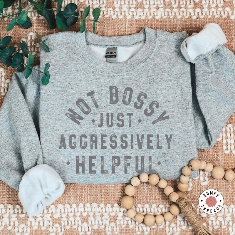 Not Bossy -Just- Aggressively Helpful